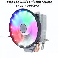 Tản Nhiệt Khí Cool Storm CT-2U LED 7 MÀU  - Hỗ Trợ All CPU