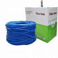 Thùng Dây mạng cat 6  loại 2 lớp bọc bạc chống nhiễu Tika-link 0989 full 305m