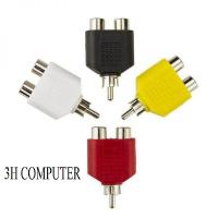 Đầu chia jack loa hoa sen AV (RCA) 1 ra 2- OTG 19