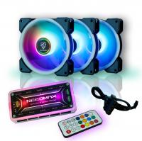 Bộ 3 FAN LED RGB NEED MAX kèm hub led RGB có video test-M16