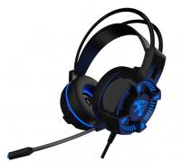 Tai nghe 2949 chụp tai có mic gaming (led màu xanh )