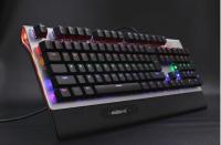 Bàn phím cơ MIDIO cao cấp RX-906  màu đen có nhiều đế độ led cực đẹp