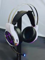 Tai nghe gaming có XL màu trắng, có mic, có đèn đổi màu cực đẹp, siêu rẻ jack cắm 3.5+usb