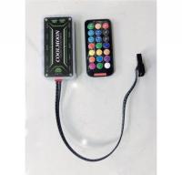 BỘ HUB LED KÈM REMOTE cắm FAN RGB COOLMOON-PHIÊN BẢN MỚI NHẤT, DÂY CHUYỂN ĐỔI HUB để đồng bộ LED