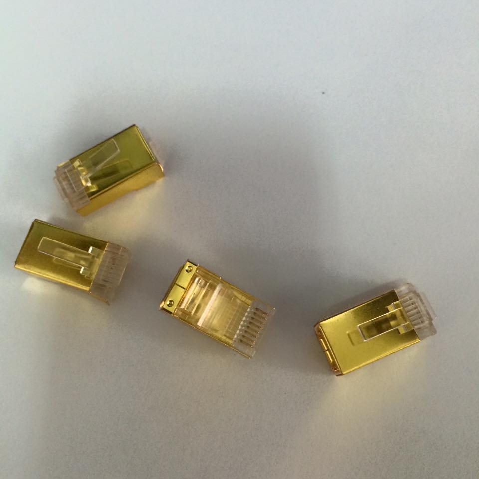 ĐẦU MẠNG J45 MẠ VÀNG