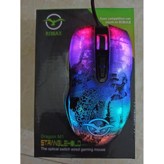 Chuột Rimax Dragon M1 6D Siêu bền , siêu đẹp 8000 DPI