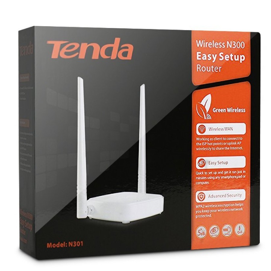 Phát Sóng Wifi Tenda N301 - Hàng Chính Hãng