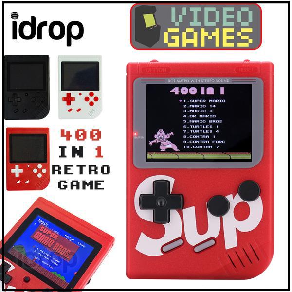 Máy chơi game cầm tay mini SUP - RETRO FC 400 in 1 Máy có sẵn 400 trò