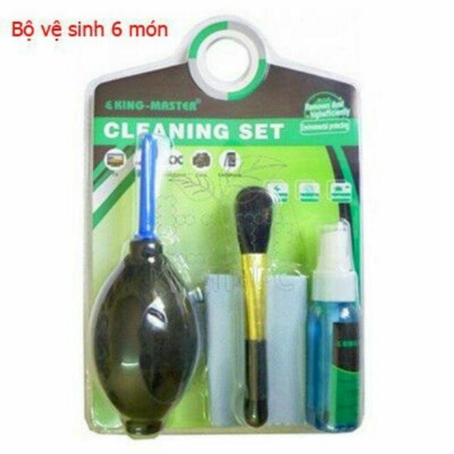 Bộ vệ sinh 6 món cho máy tính Laptop