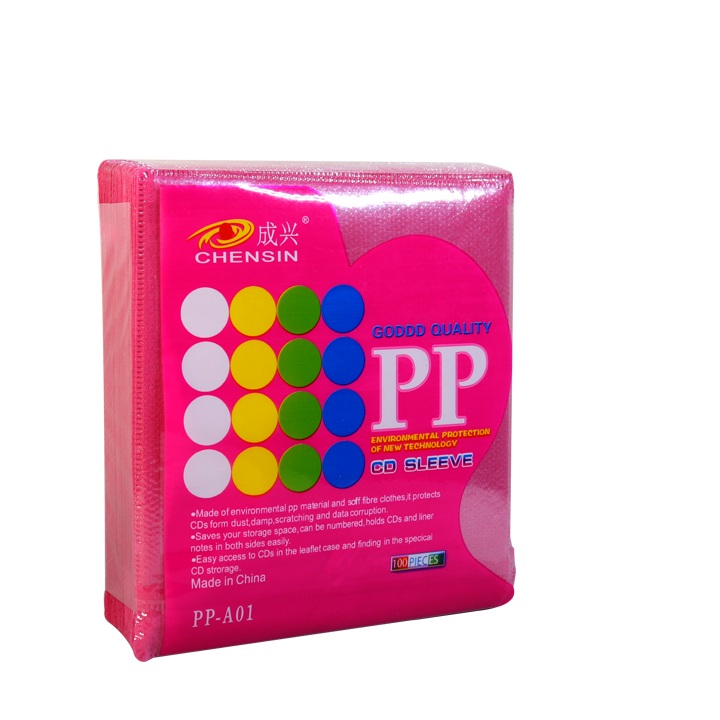 BỌC ĐỰNG ĐĨA TRẮNG 200 CÁI