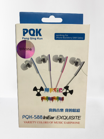 Tai Nghe PQK-588 dành cho điện thoại  Loại Tốt Nghe Âm Lượng Lớn Không Đau Tai