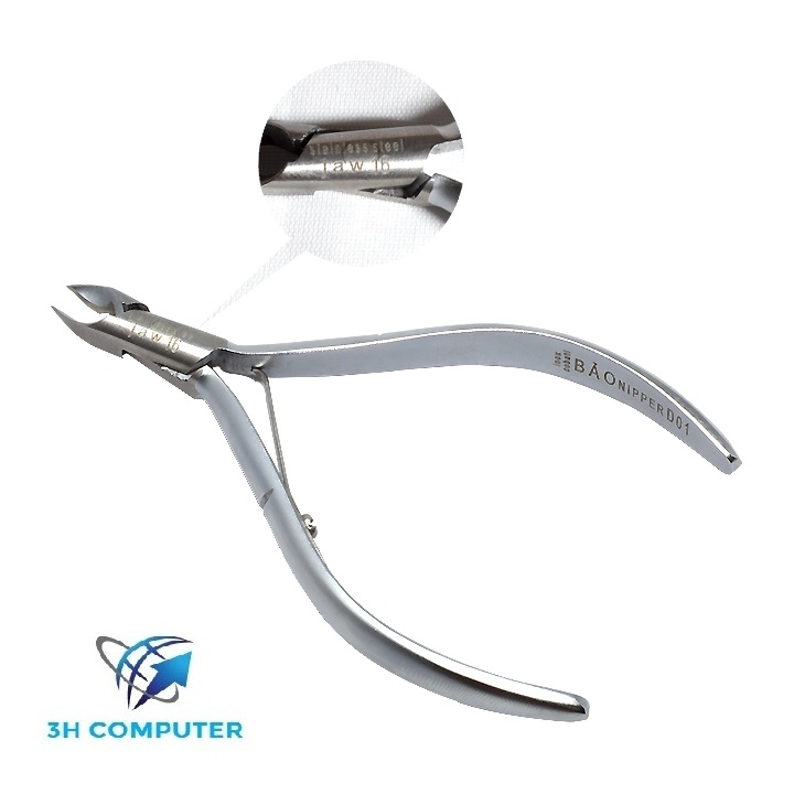 Kềm Bảo D-01 | Kềm cắt da inox không gỉ N0.16 Tròn