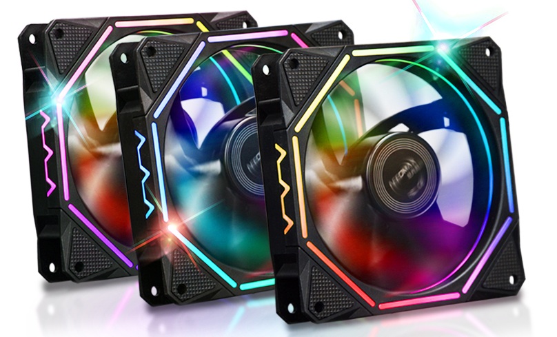 Quạt RGB 12 c.m Red dragon 2021-M24