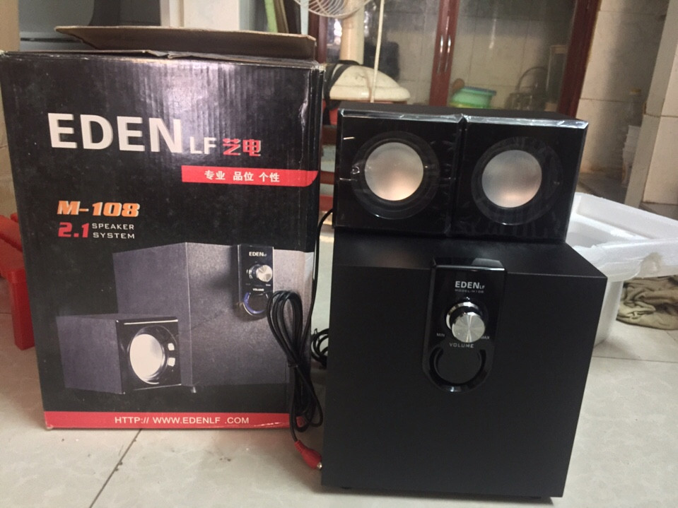 LOA EDEN 2.1 DÙNG NGUỒN ĐIỆN 220V - BH 3 THÁNG