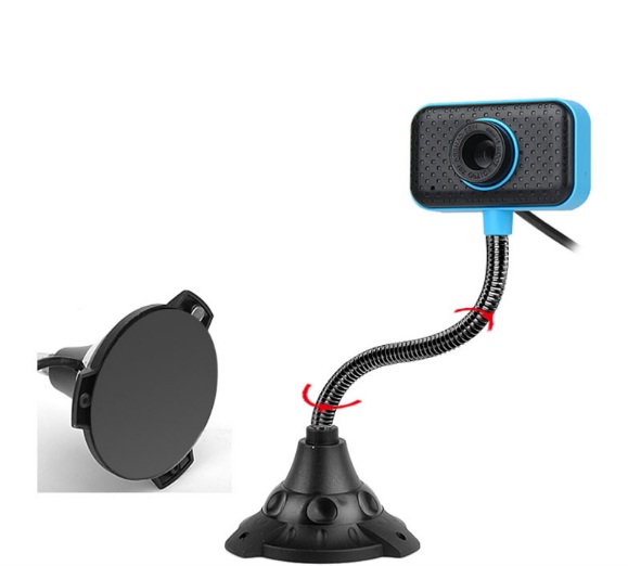 webcam chân cao có mic - màu xanh 480DPI(RẤT ĐẸP)-W01