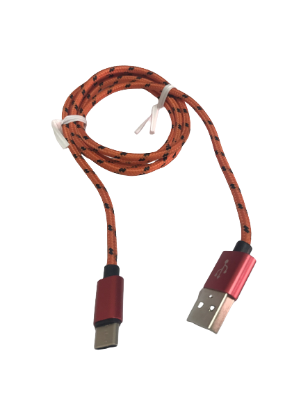 DS-8Dây sạc nhanh cho điện thoại Samsung ,Xiaomi ,Oppo ,Huawe...cổng Type C 3A Dây bọc dù chống gãy bền lâu