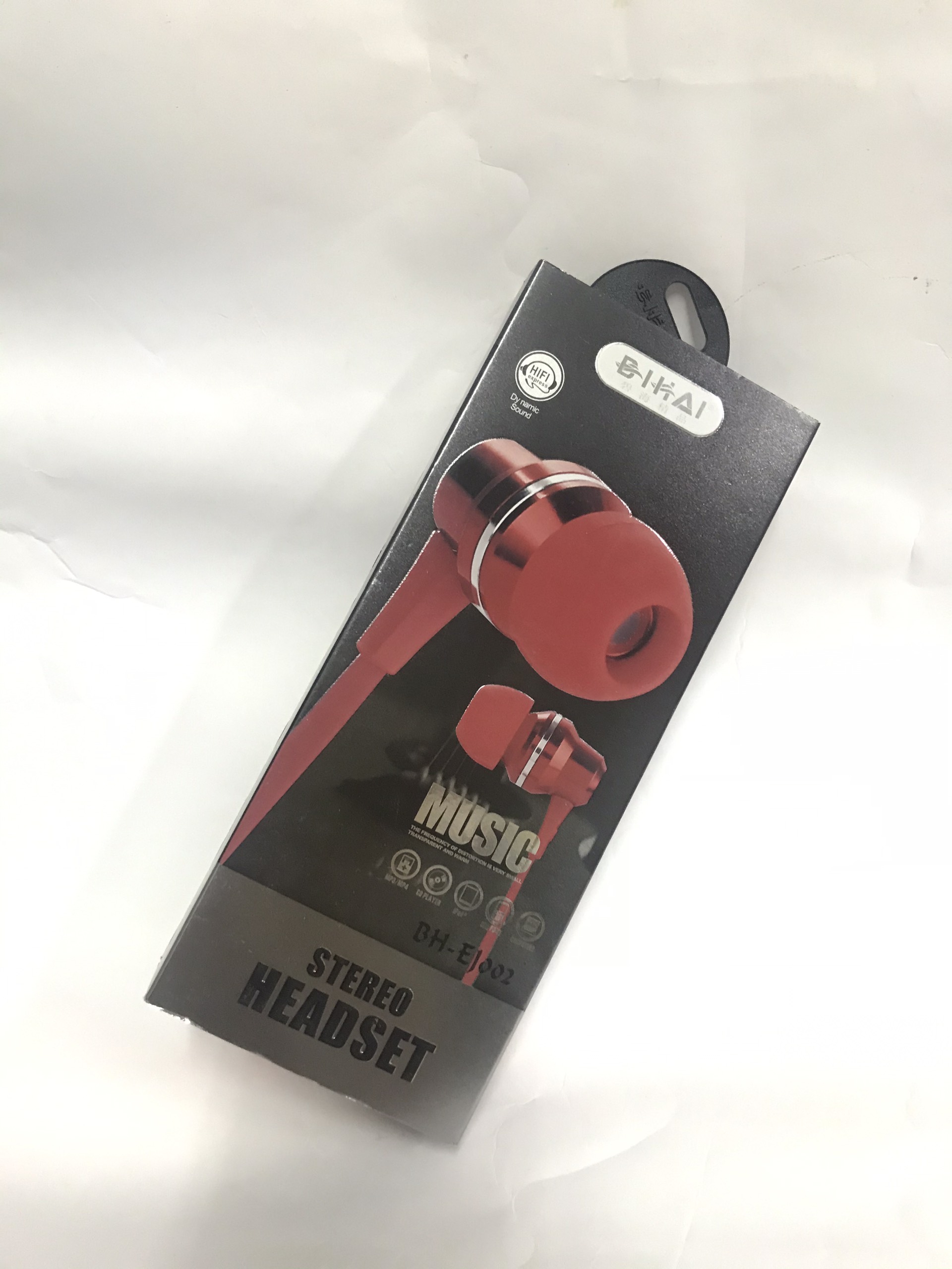 Tai nghe nhét tai cao cấpBIHAI BH EJ-002 cho điện thoại, IPad, PC, Laptop có mic