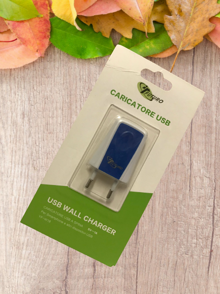 Cóc sạc điện thoại 5V-1A full box màu ngẫu nhiên-FUTURO