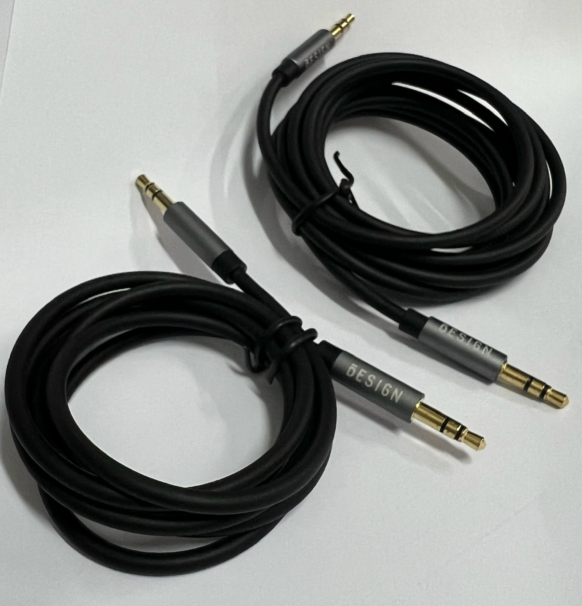 Bộ 2 cái dây loa 2 đầu dương 3.5mm dài 1m và 2m thuận tiện cho người dùng-DESIGN C42