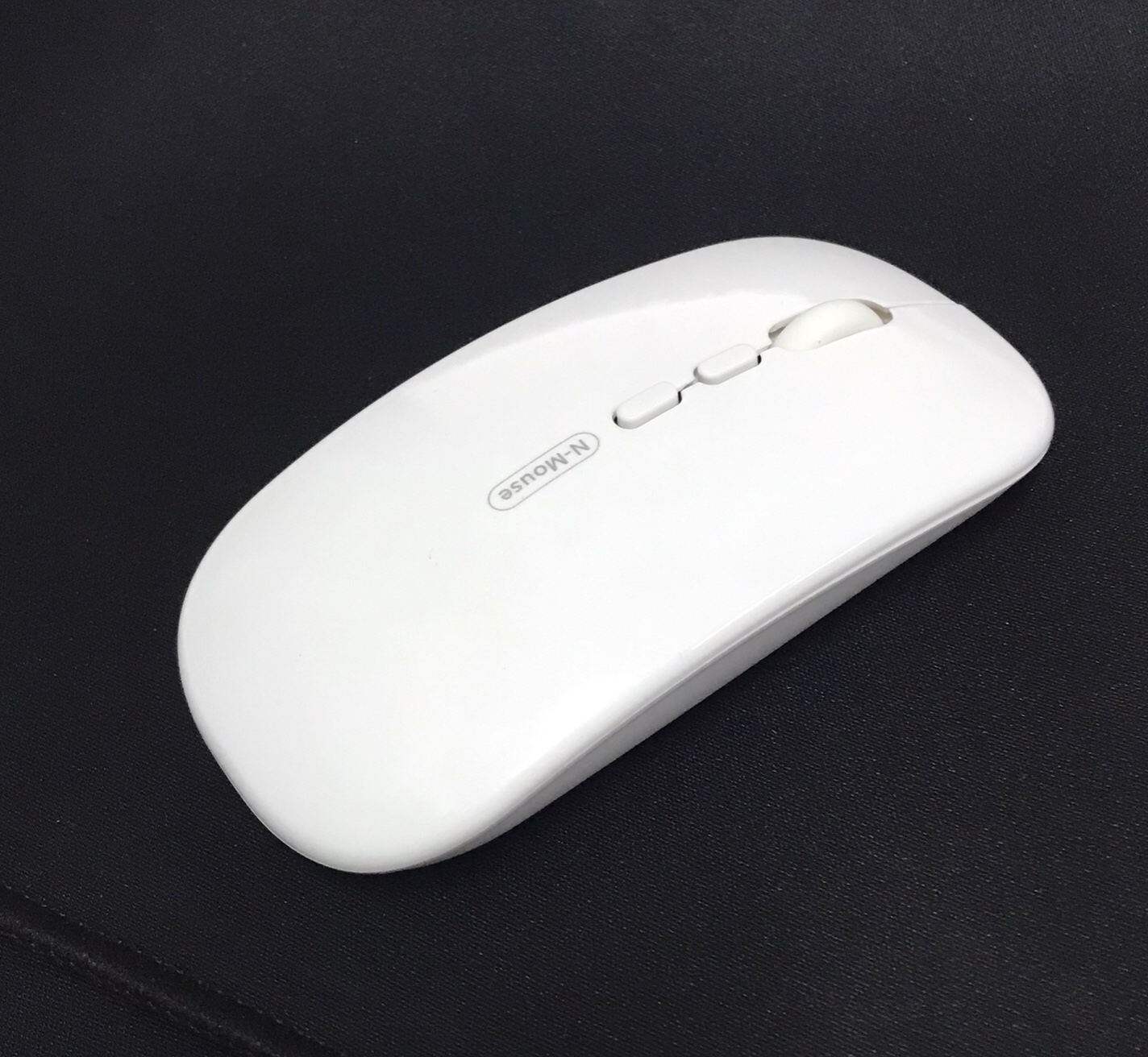 Chuột vi tính S12 không dây siêu mỏng chống ồn pin sạc tùy chỉnh DPI