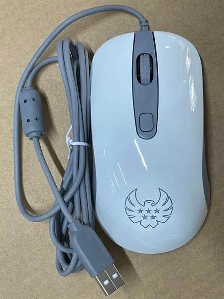 CHUỘT LINKTOP GAMING CAO CẤP S02 LED RGB 3050IC VÀ 20 TRIỆU CLICK (màu trắng)